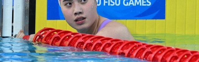 即时比分-四大奥运冠军出战大运会 赛程过半张雨霏包揽四金